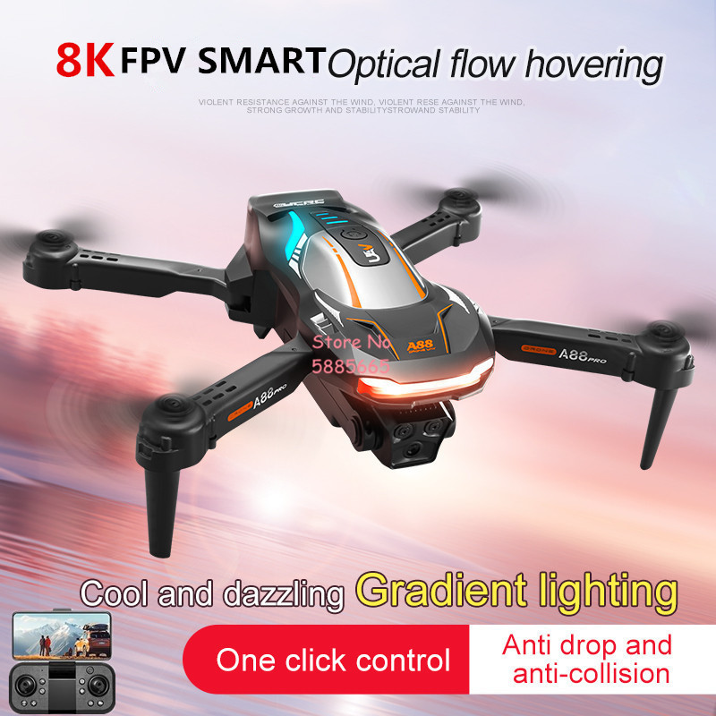 Photography Drone - Fotografía aérea 8K posicionamiento de flujo