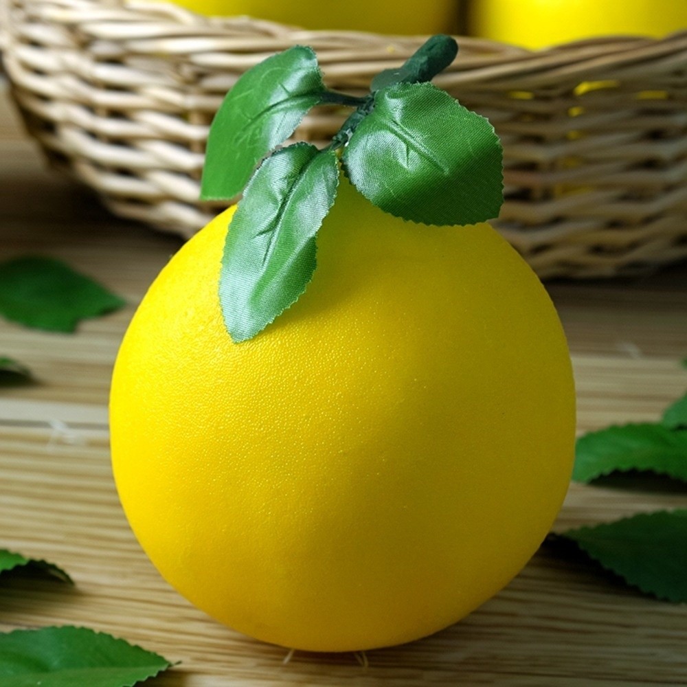 Photography Yellow - Pomelo Artificial de Espuma, Simulación Realista