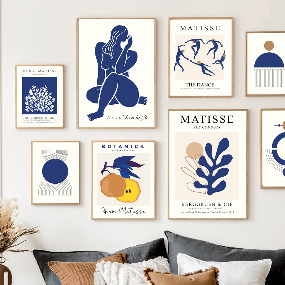 Photography Landscape - Cuadros abstractos de Matisse con diseño