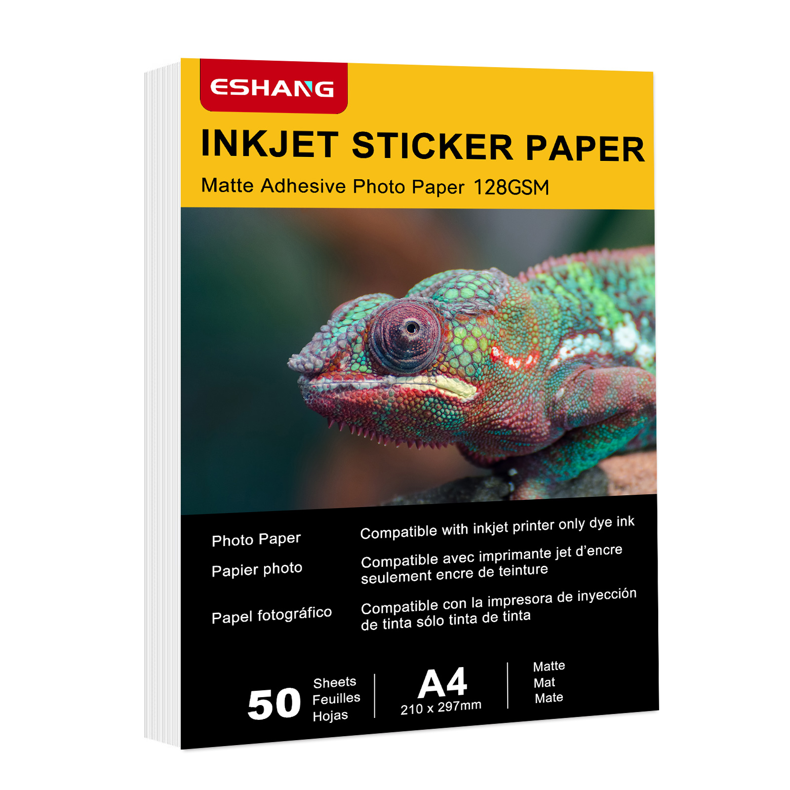 Photography Paper - A4 128 GSM 50 hojas adhesivas
