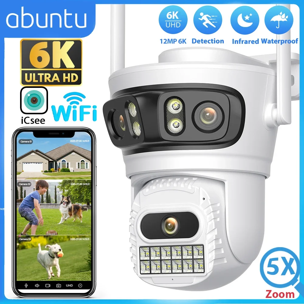 Photography Angles - Cámara Wifi para exteriores de 12MP,