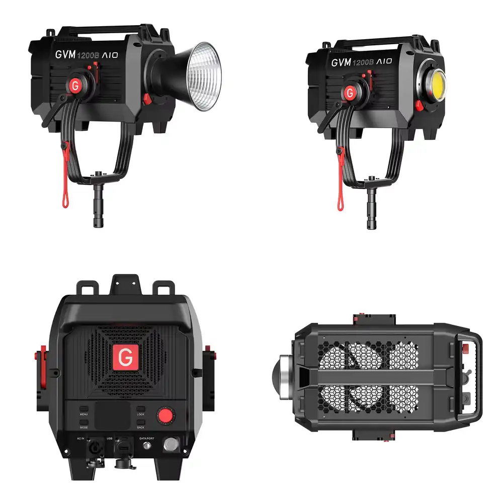Photography Videos Free - GVM SD1200B AIO 1200W, Luz LED