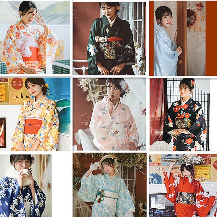 Photography Outfits - Traje de Cosplay Estilo Kimono Japonés