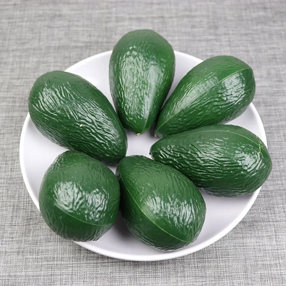 Photography Of Food - Modelo de aguacate Artificial, 6 uds.,