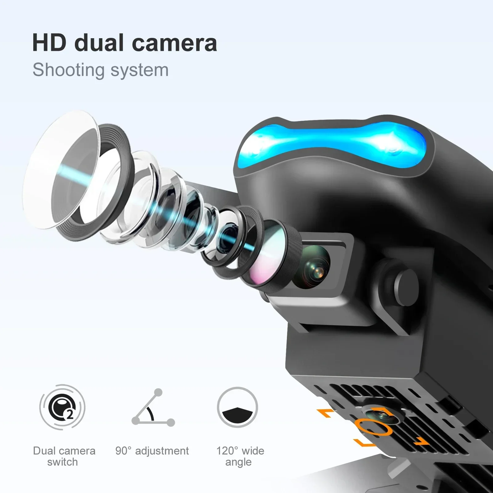 Nuevo Dron E99 Pro HD 4K con c - Photography Hd reseña y precio