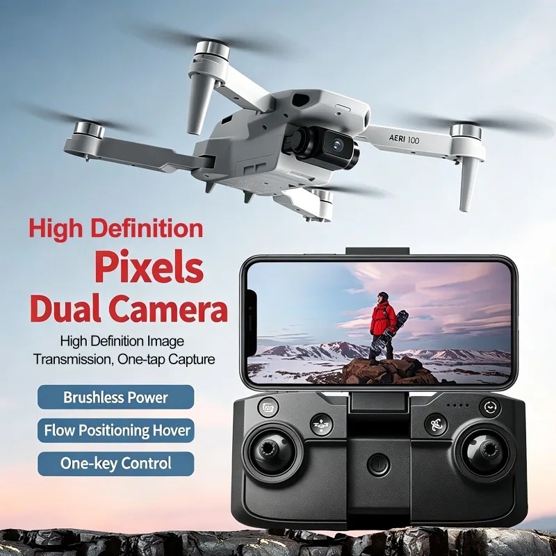 Kit de Dron Portátil AERI 100  - Photography Videos Free reseña y precio