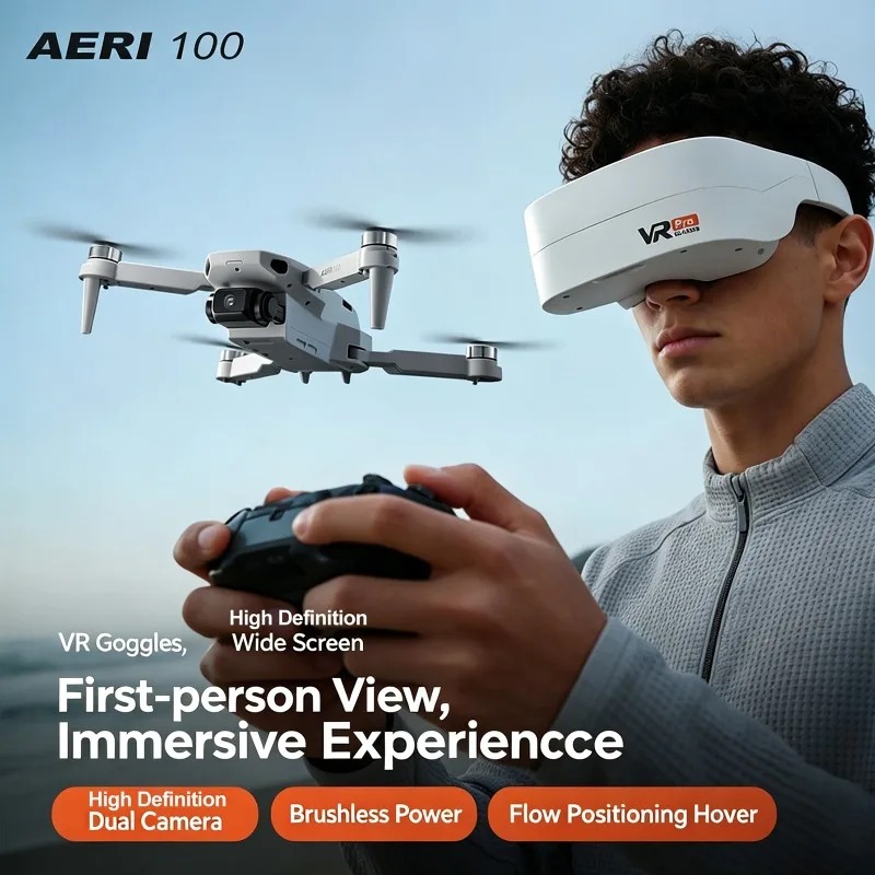 Kit de Dron Portátil AERI 100  - Photography Videos Free reseña y precio
