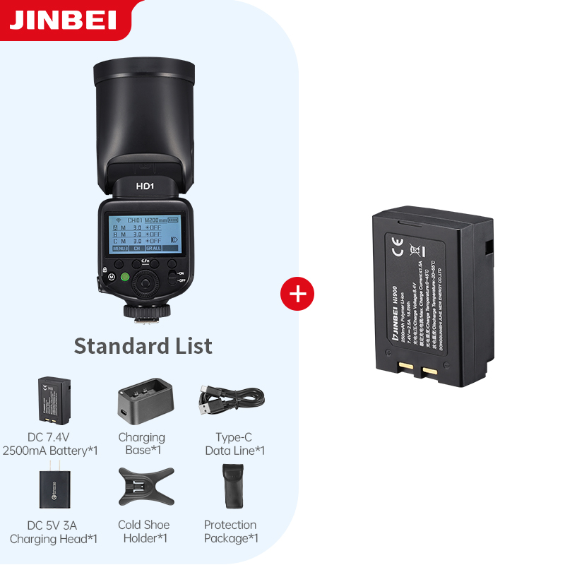 JINBEI HD-1 Flash de Cabeza Re - Photography Hd reseña y precio