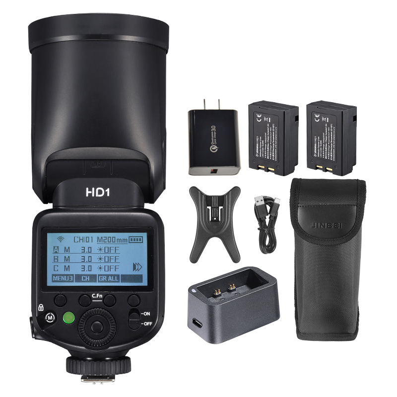 JINBEI HD-1 Flash de Cabeza Re - Photography Hd reseña y precio
