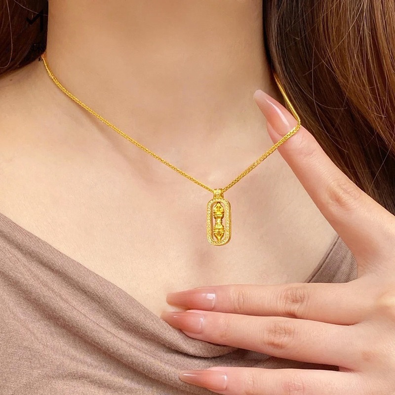 Collar con colgante Vajra con  - Photography Yellow reseña y precio