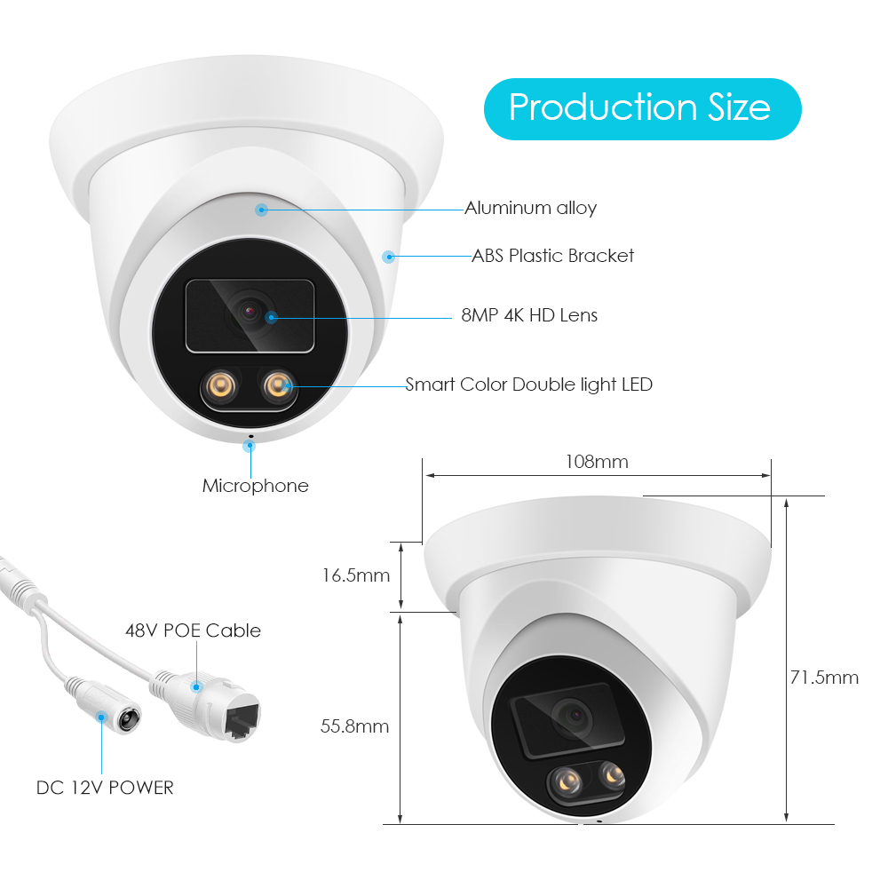 Nuevo Cámara IP 4K de 8MP Audi - Photography Angles reseña y precio