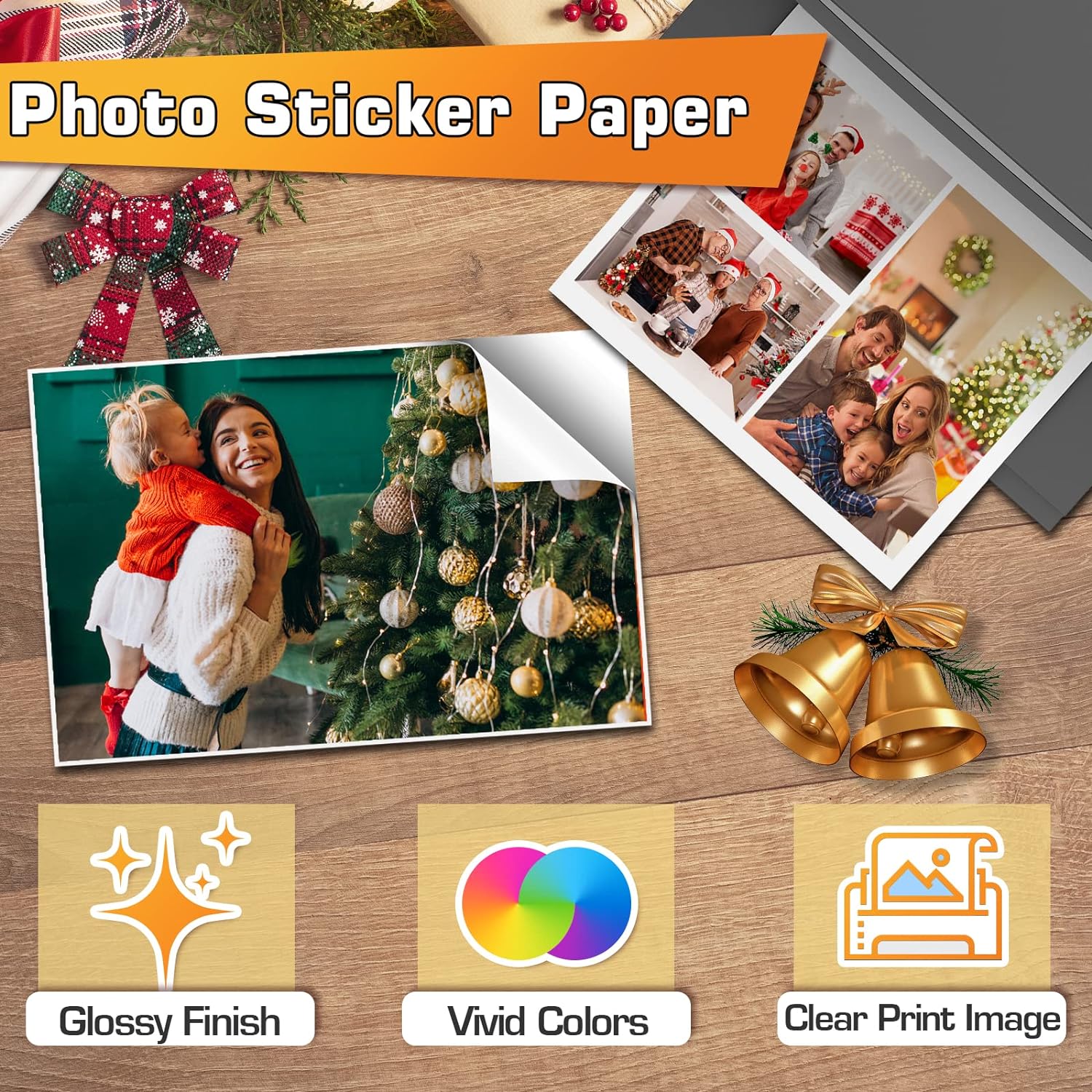 A4 128 GSM 50 hojas adhesivas  - Photography Paper reseña y precio
